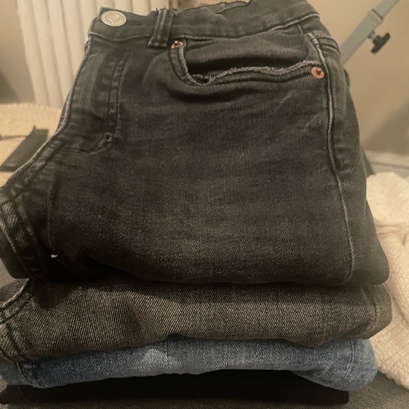 Zara Other - Classic Black Denim Jeans Stack - Four Pairs, Various Washes